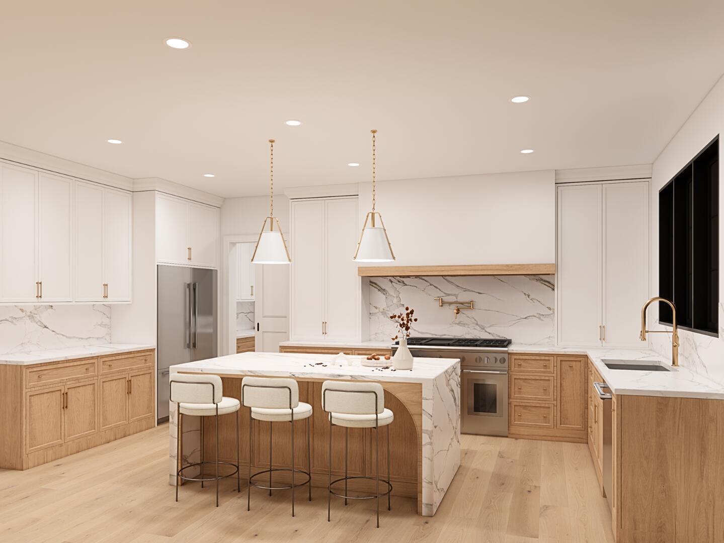 7 Coastal Pines Cumberland Center, ME 04021 - Photo 31 of 83 Interior Rendering (Kitchen)