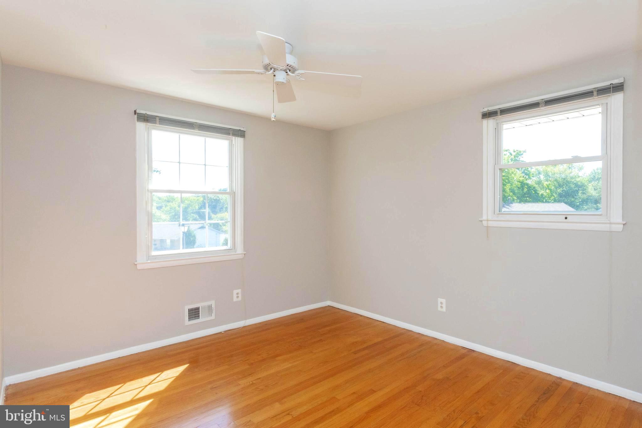 1622 Weyburn Road Baltimore, MD 21237 - Photo 25 of 45 Bedroom 2 with Hardwood floors and ceiling fan
