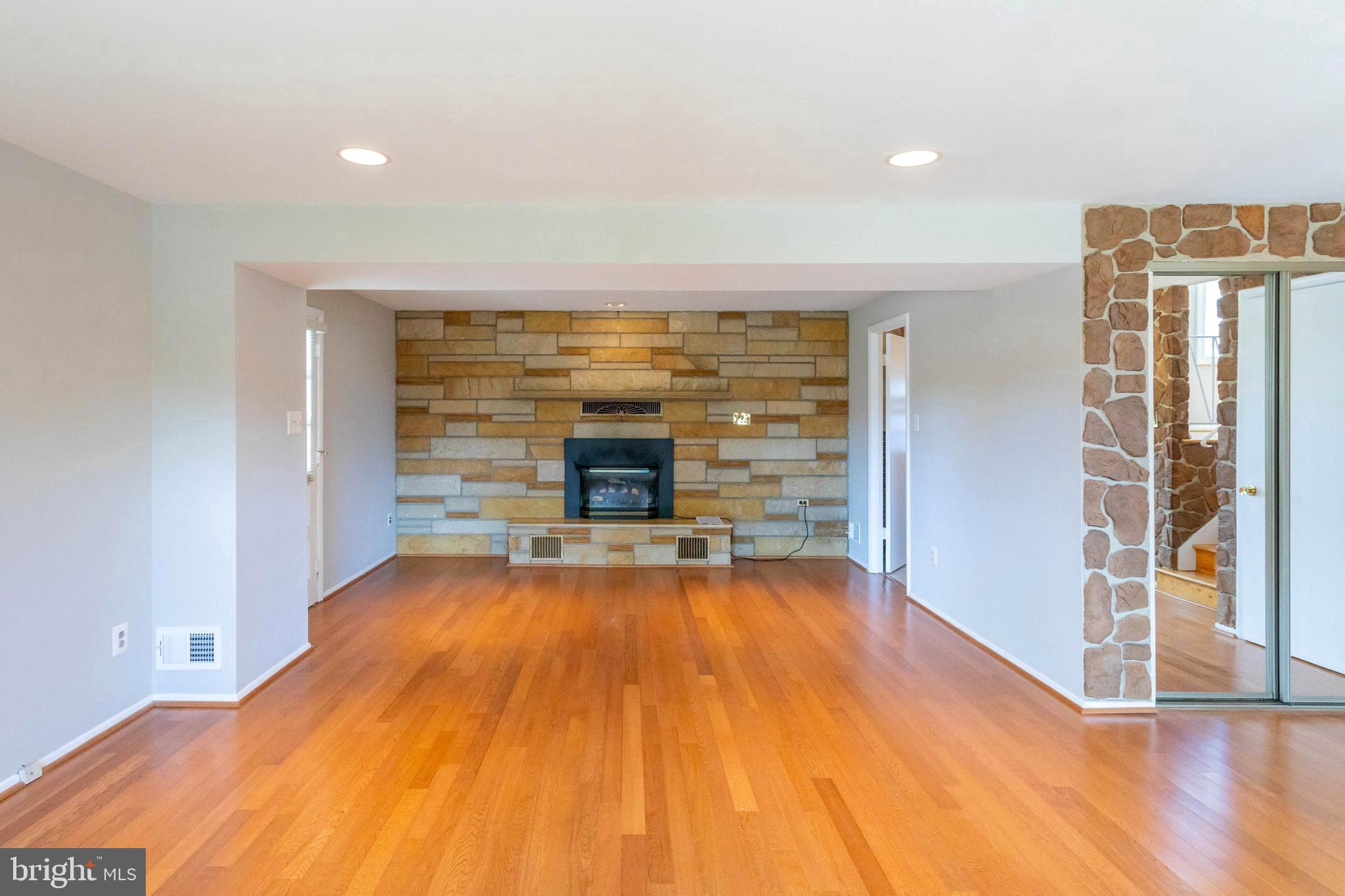 1622 Weyburn Road Baltimore, MD 21237 - Photo 9 of 45 Custom Stone Gas Fireplace with Heatilator
