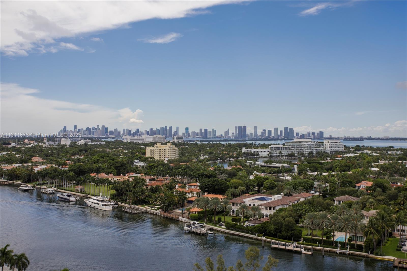 5001 Collins Avenue, Unit PH1 Miami Beach, FL 33140 - Photo 49 of 82 an aerial view of a city with lots of residential buildings