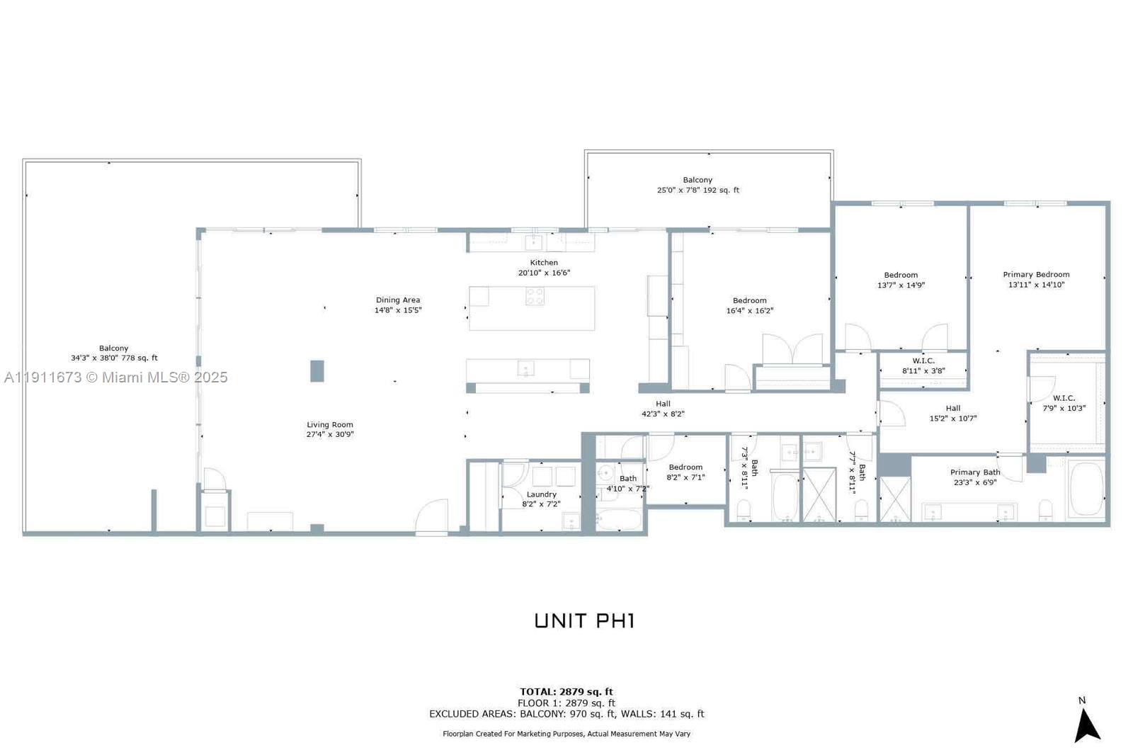 5001 Collins Avenue, Unit PH1 Miami Beach, FL 33140 - Photo 82 of 82