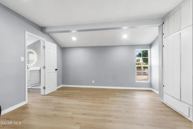 wooden floor in an empty room
