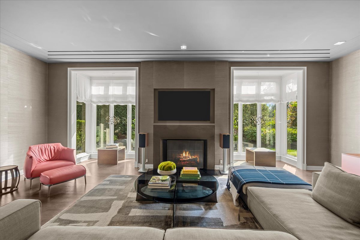 1106 Seneca Road Wilmette, IL 60091 - Photo 15 of 79 a living room with furniture fireplace and a large window
