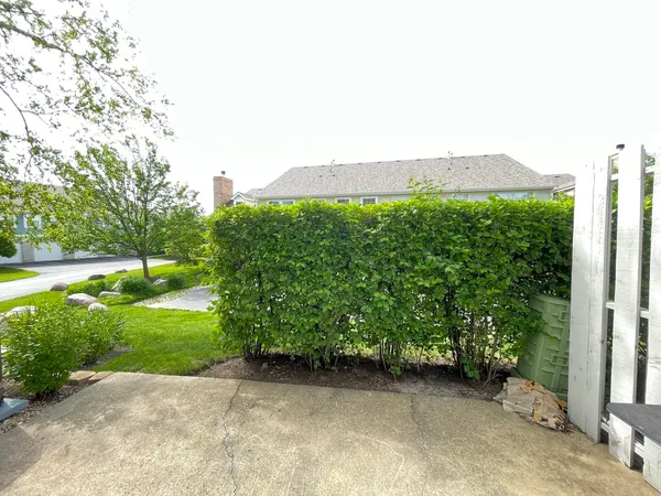 a view of a back yard