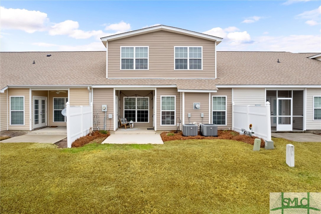 22 Travertine Circle Savannah, GA 31419 - Photo 25 of 36 Rear view of the home.