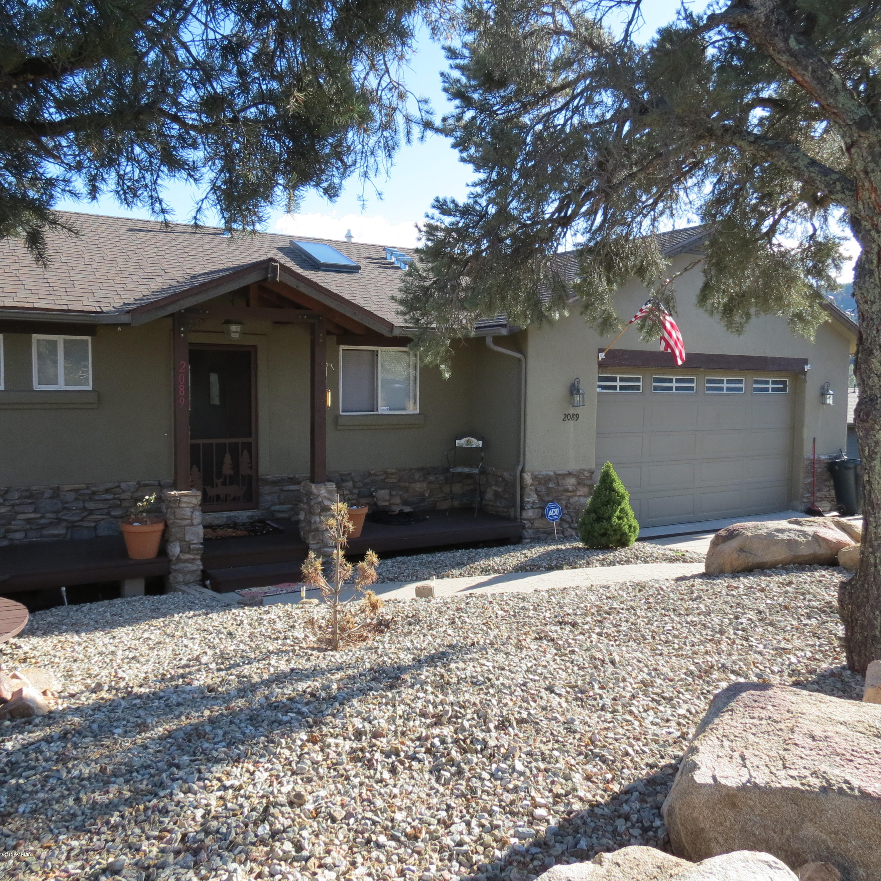 Front of the home