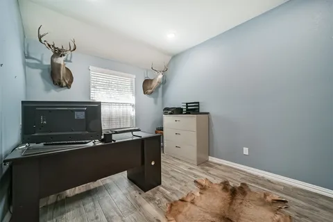 a room with storage and utility