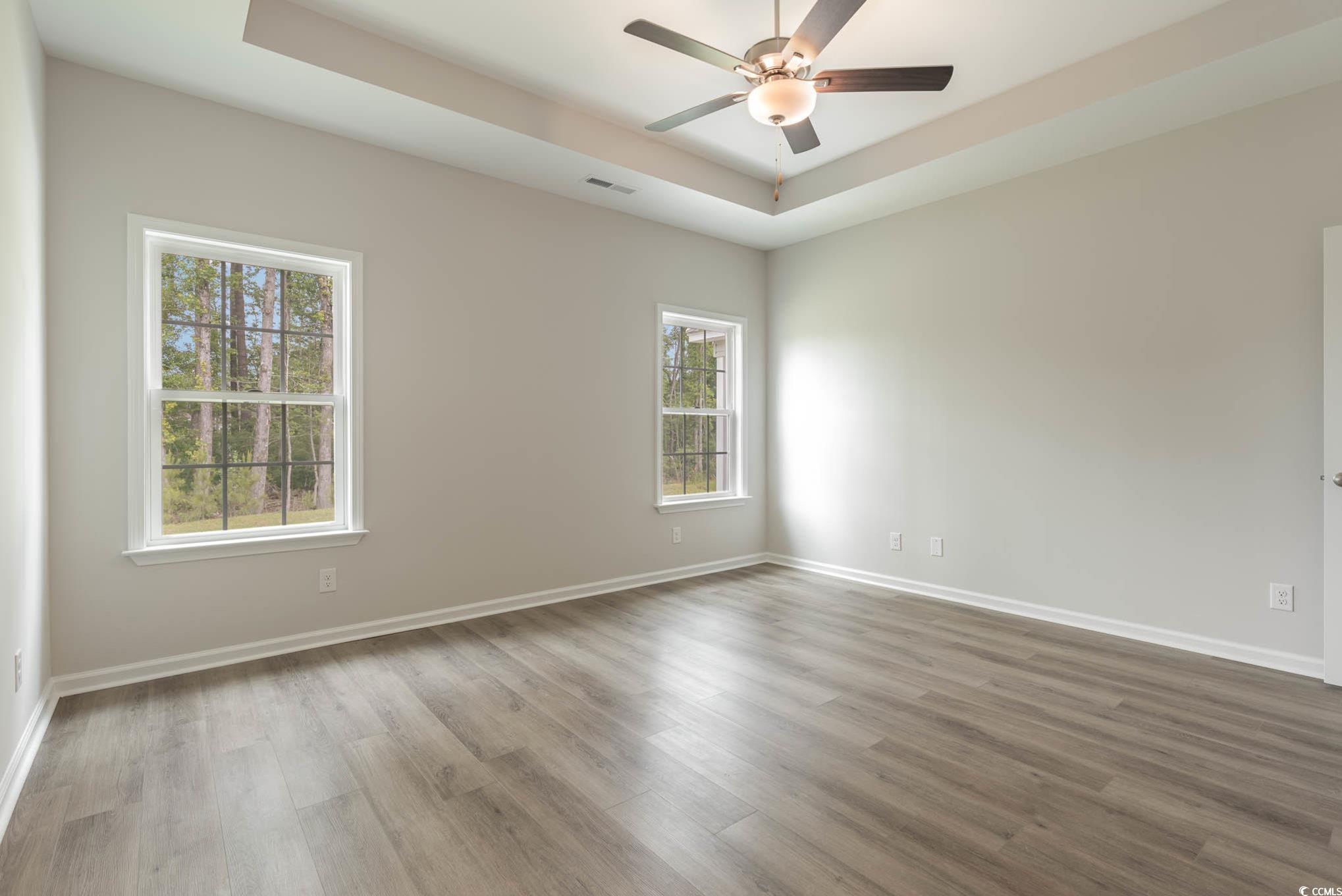 1308 Crooked Hook Road North Myrtle Beach, SC 29582 - Photo 13 of 23 Bathroom featuring hardwood / wood-style floors an