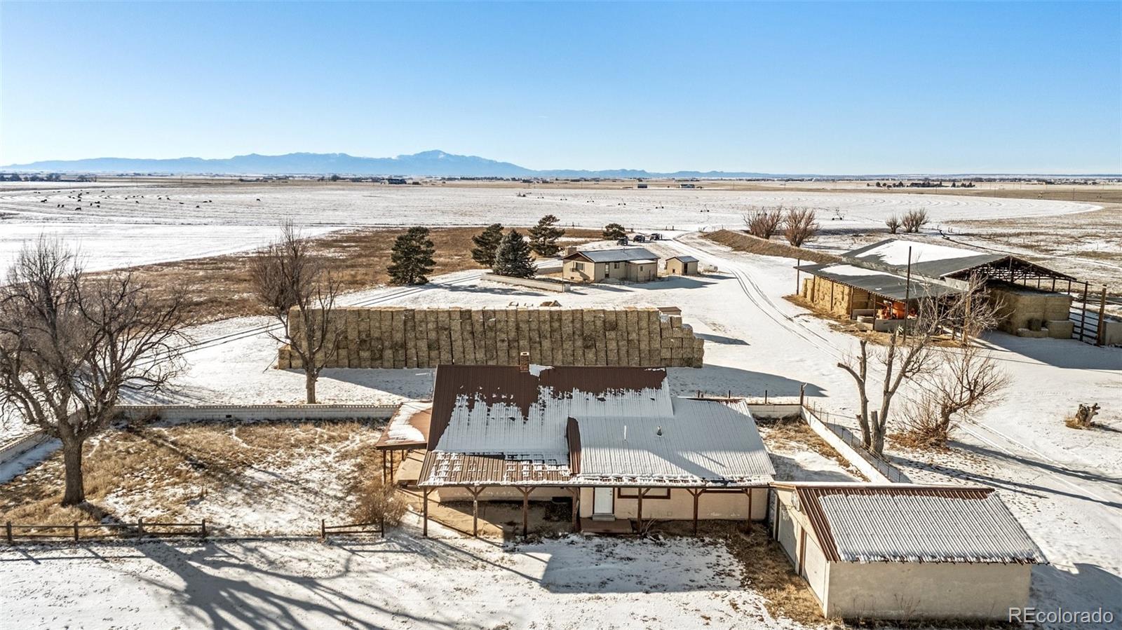 24500 East Garrett Road Calhan, CO 80808 - Photo 18 of 20 a view of a terrace with chairs