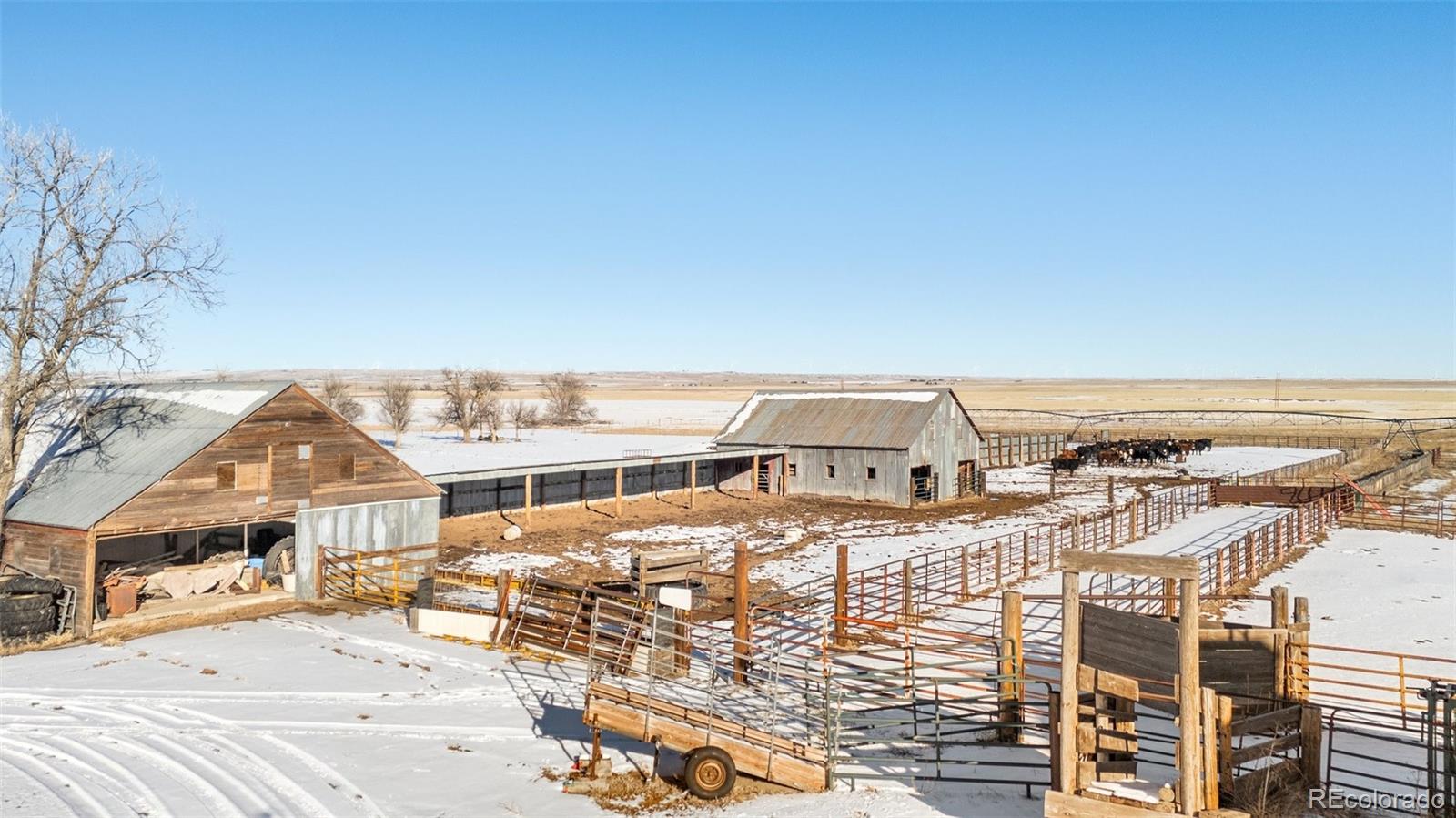 24500 East Garrett Road Calhan, CO 80808 - Photo 8 of 20 a view of a city with an buildings