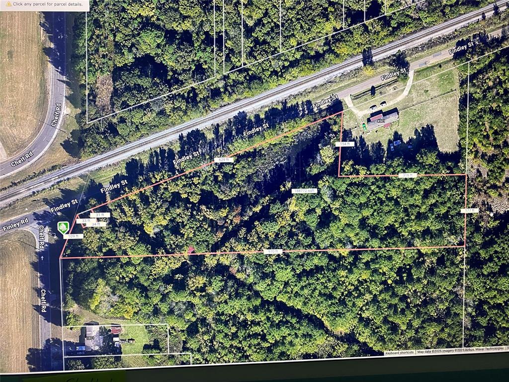 1343 Chelf Road Texarkana, TX 75501 - Photo 2 of 3 Map of property location featuring property boundaries highlighted