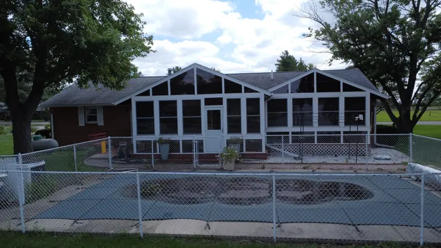 a front view of a house with windows