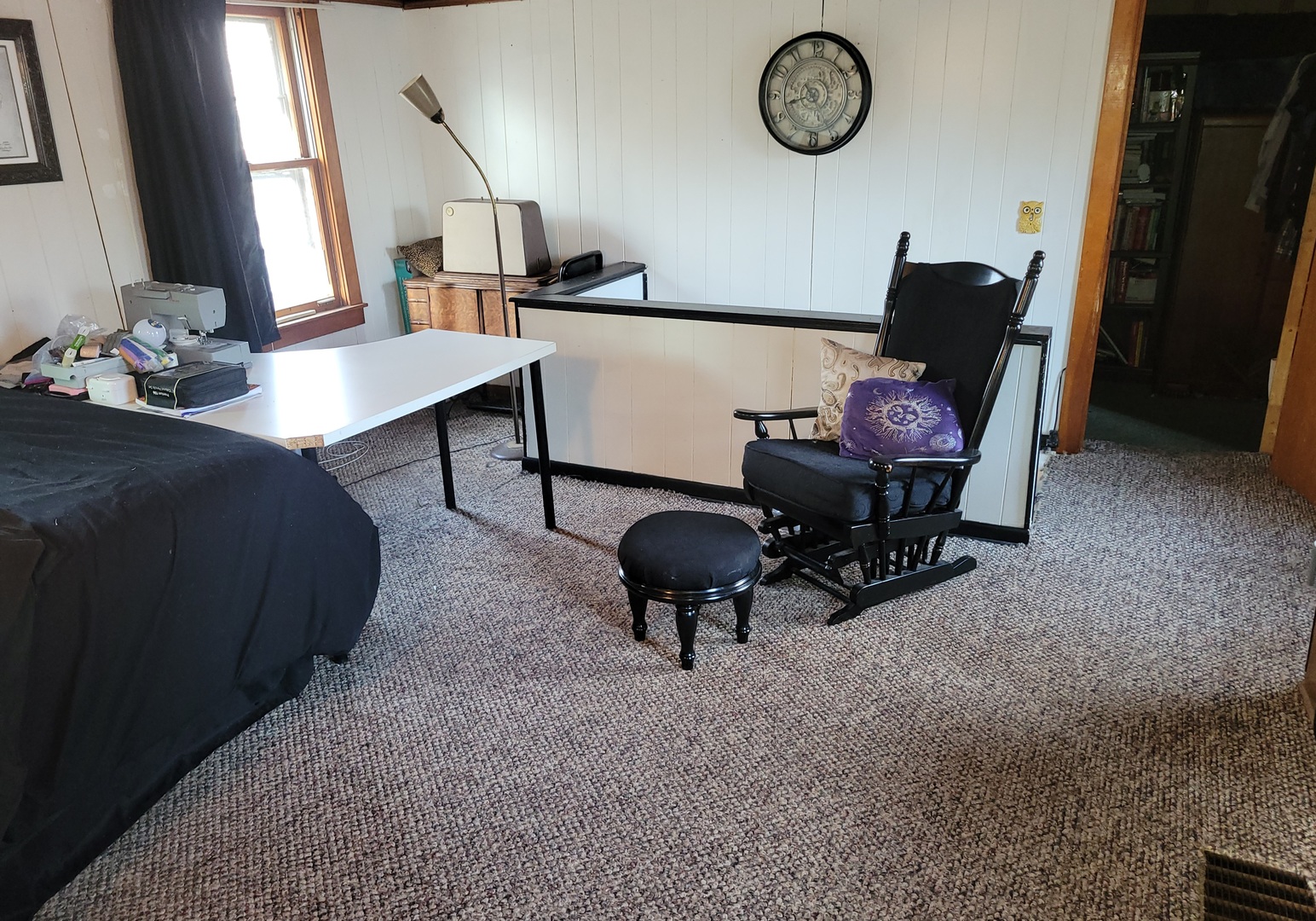 1977 North 3103rd Road, Unit 11 Ottawa, IL 61350 - Photo 8 of 24 a view of workspace with wooden floor and window
