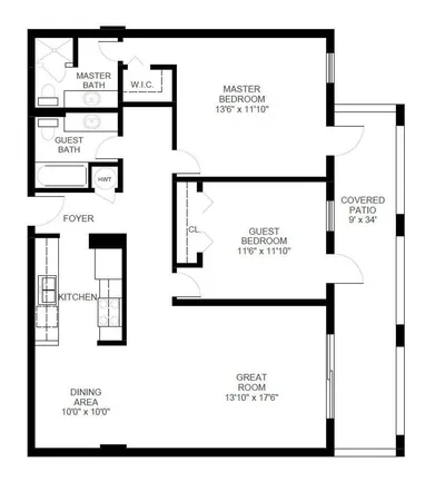 $2,650 | 1111 South Ocean Boulevard, Unit 122, Boca Raton, FL 33432