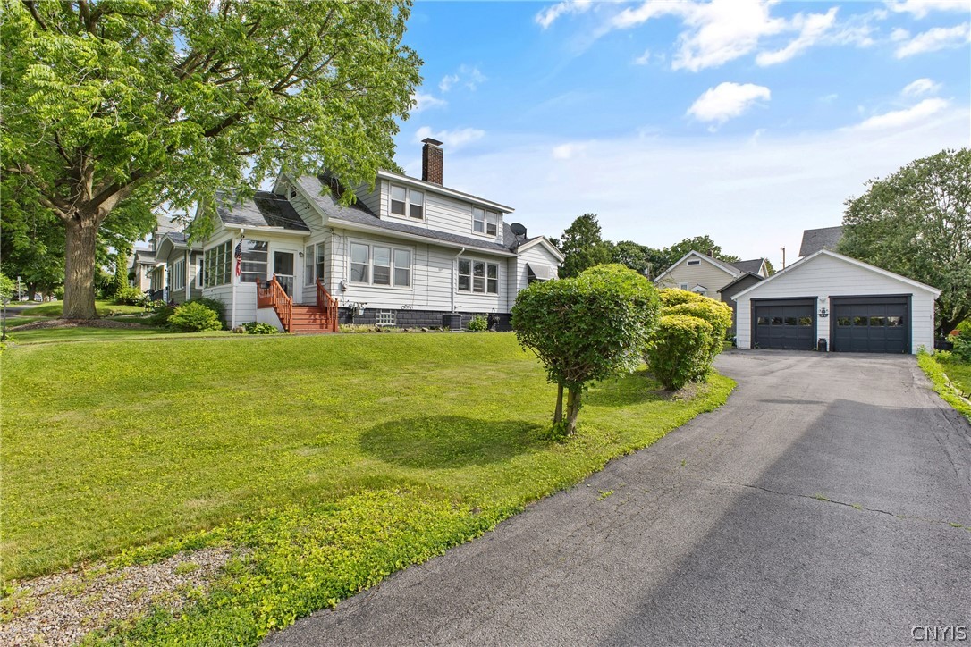 149 Harding Street Syracuse, NY 13208 - Photo 4 of 43 This is a great picture of the entire double lot with long driveway and shows how large the home truly is