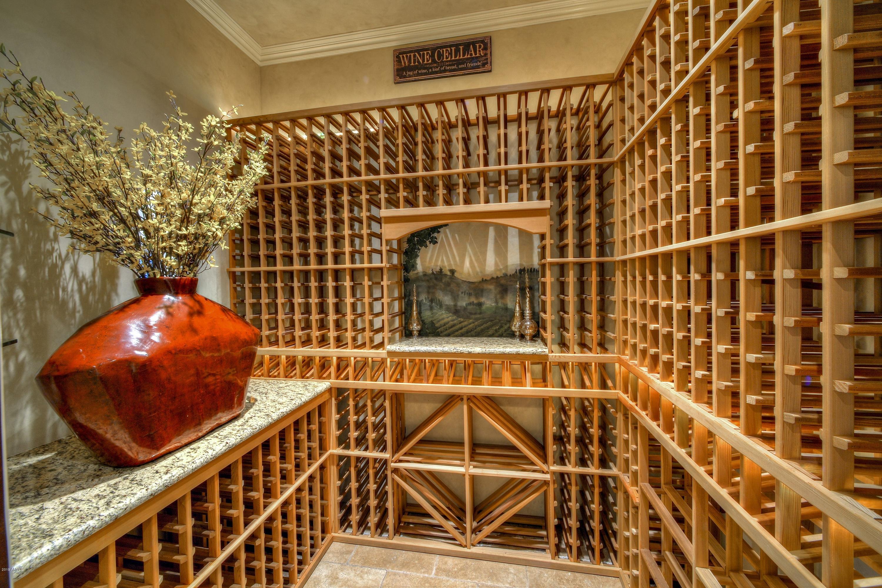 6434 East Jackrabbit Road Paradise Valley, AZ 85253 - Photo 15 of 43 Wine Cellar