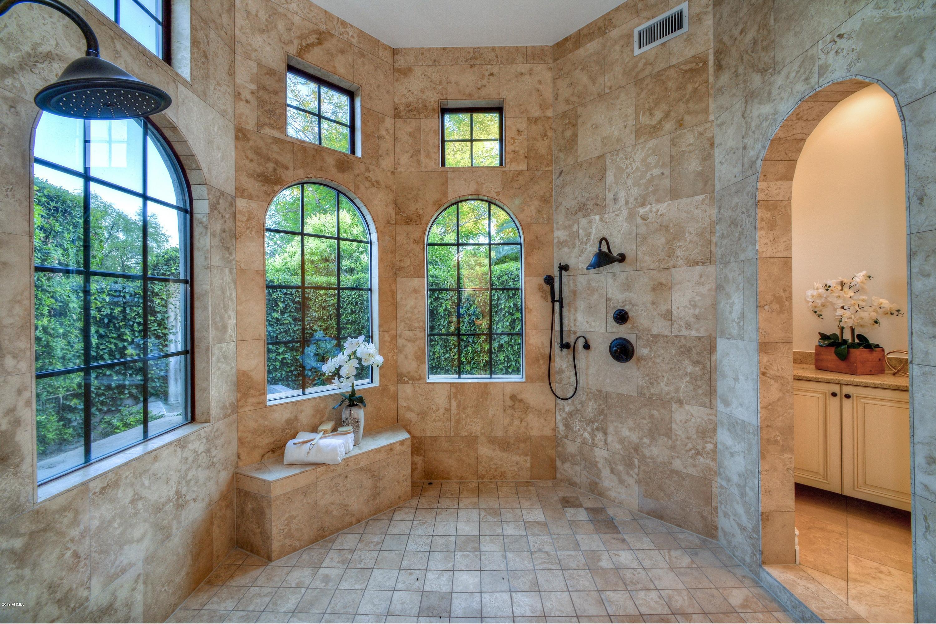 6434 East Jackrabbit Road Paradise Valley, AZ 85253 - Photo 26 of 43 Master Walk In Shower
