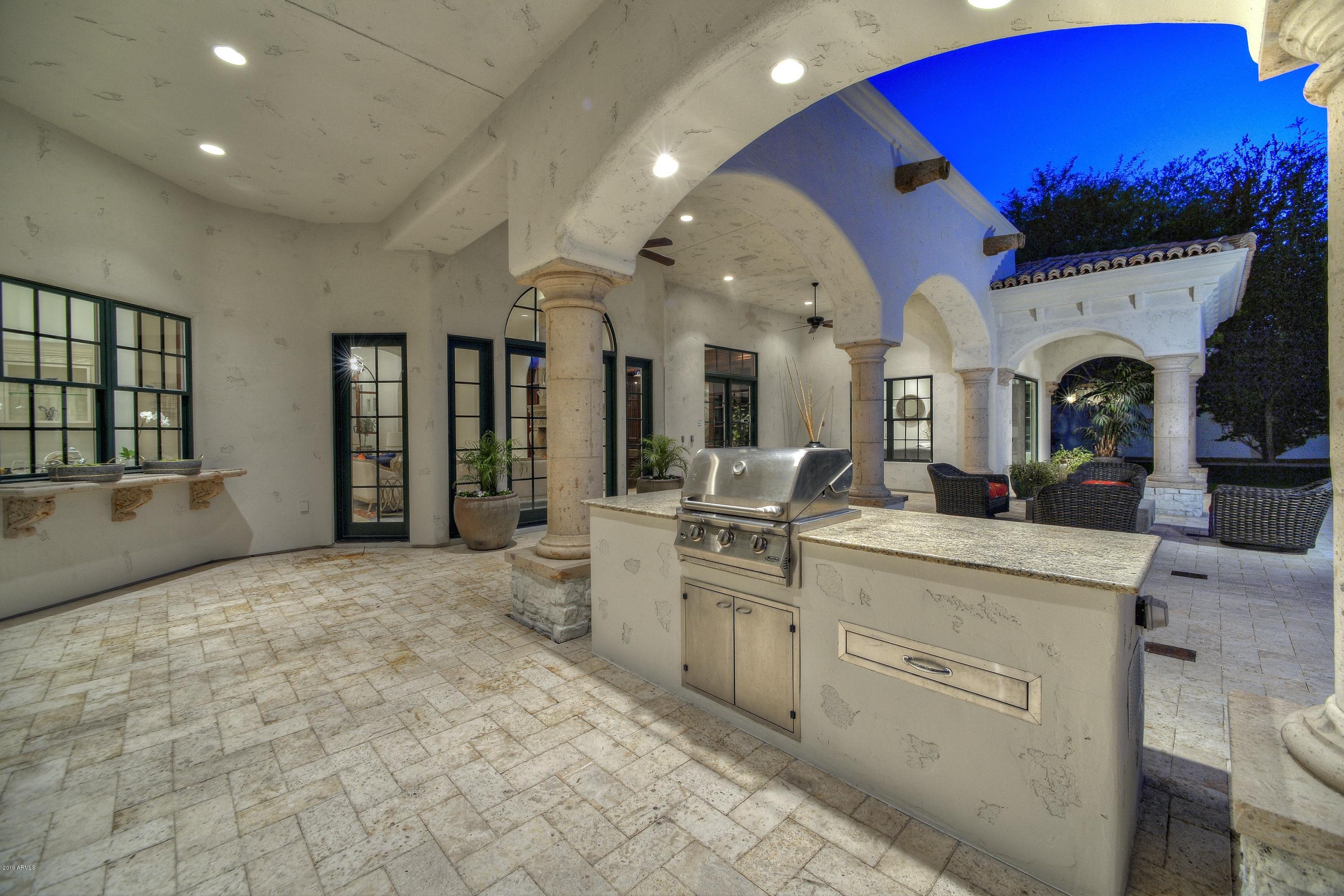 6434 East Jackrabbit Road Paradise Valley, AZ 85253 - Photo 35 of 43 Barbecue Patio