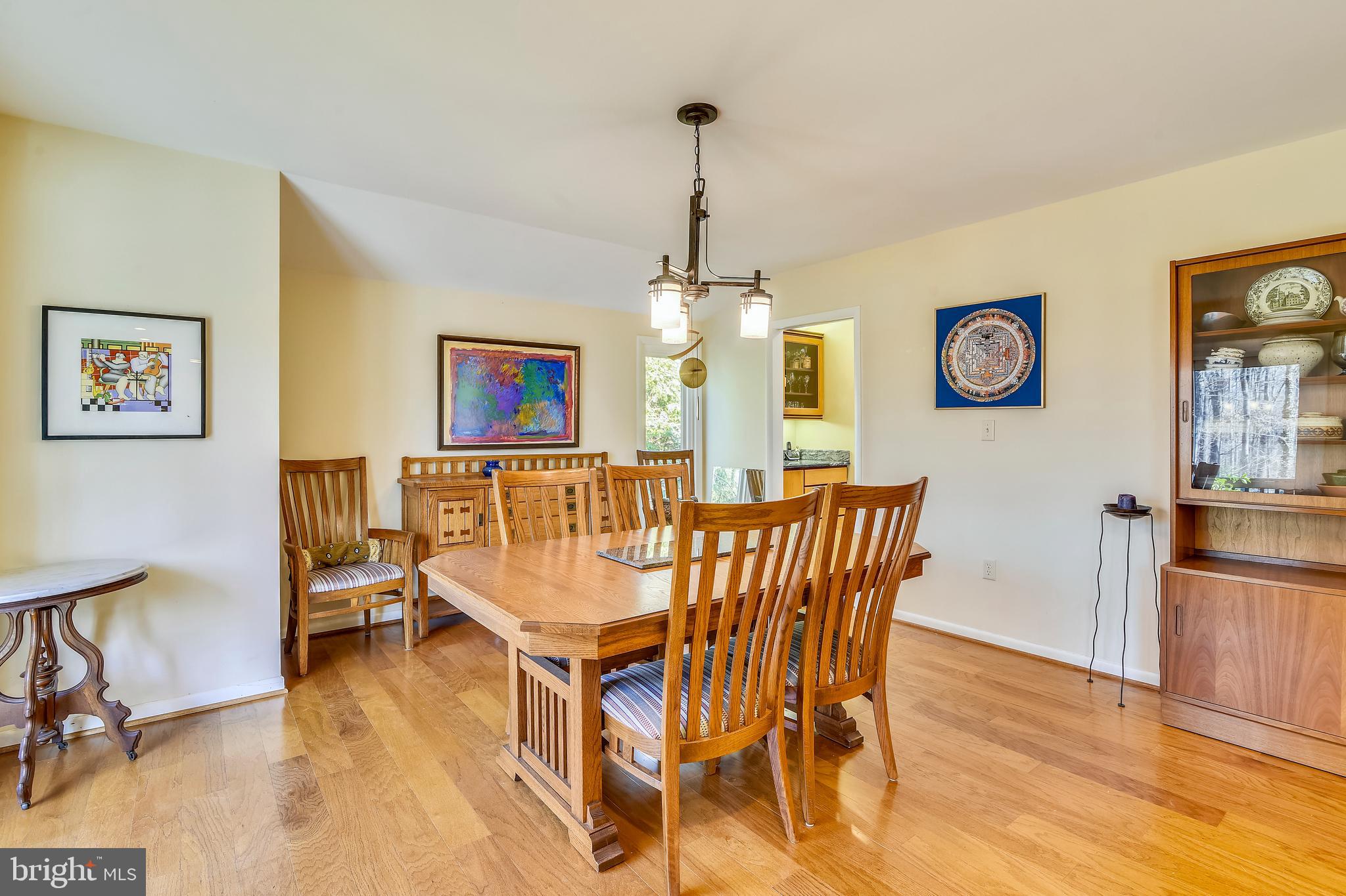 2420 Silver Fox Lane Reston, VA 20191 - Photo 23 of 79 2' bump-out is perfect for sideboard or china cab