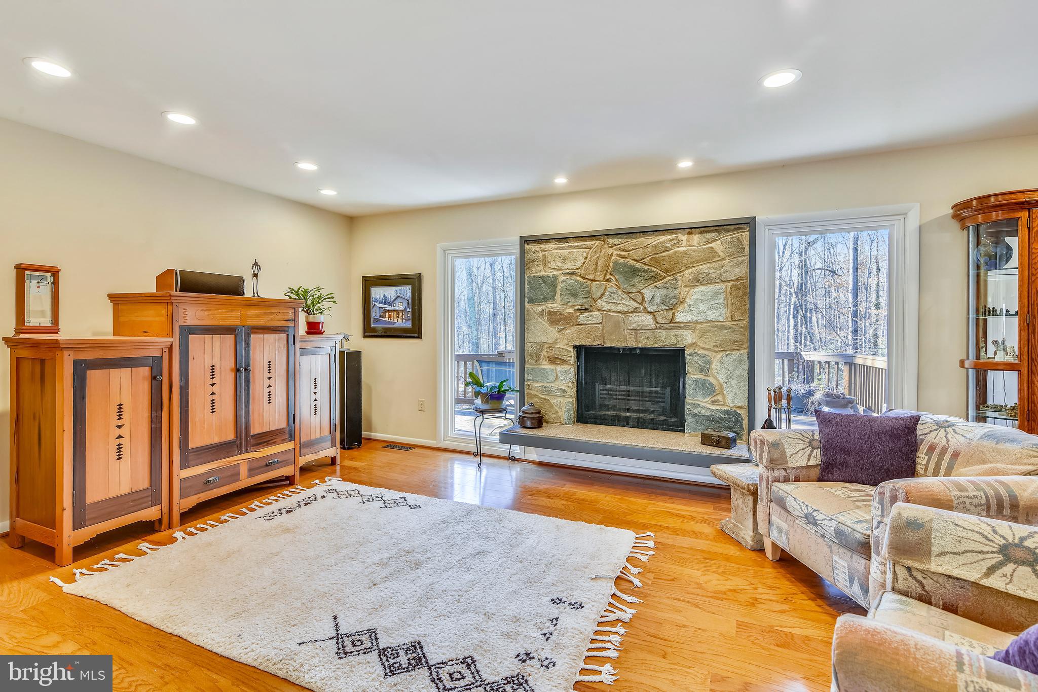 2420 Silver Fox Lane Reston, VA 20191 - Photo 26 of 79 7' windows let in the woods and natural setting