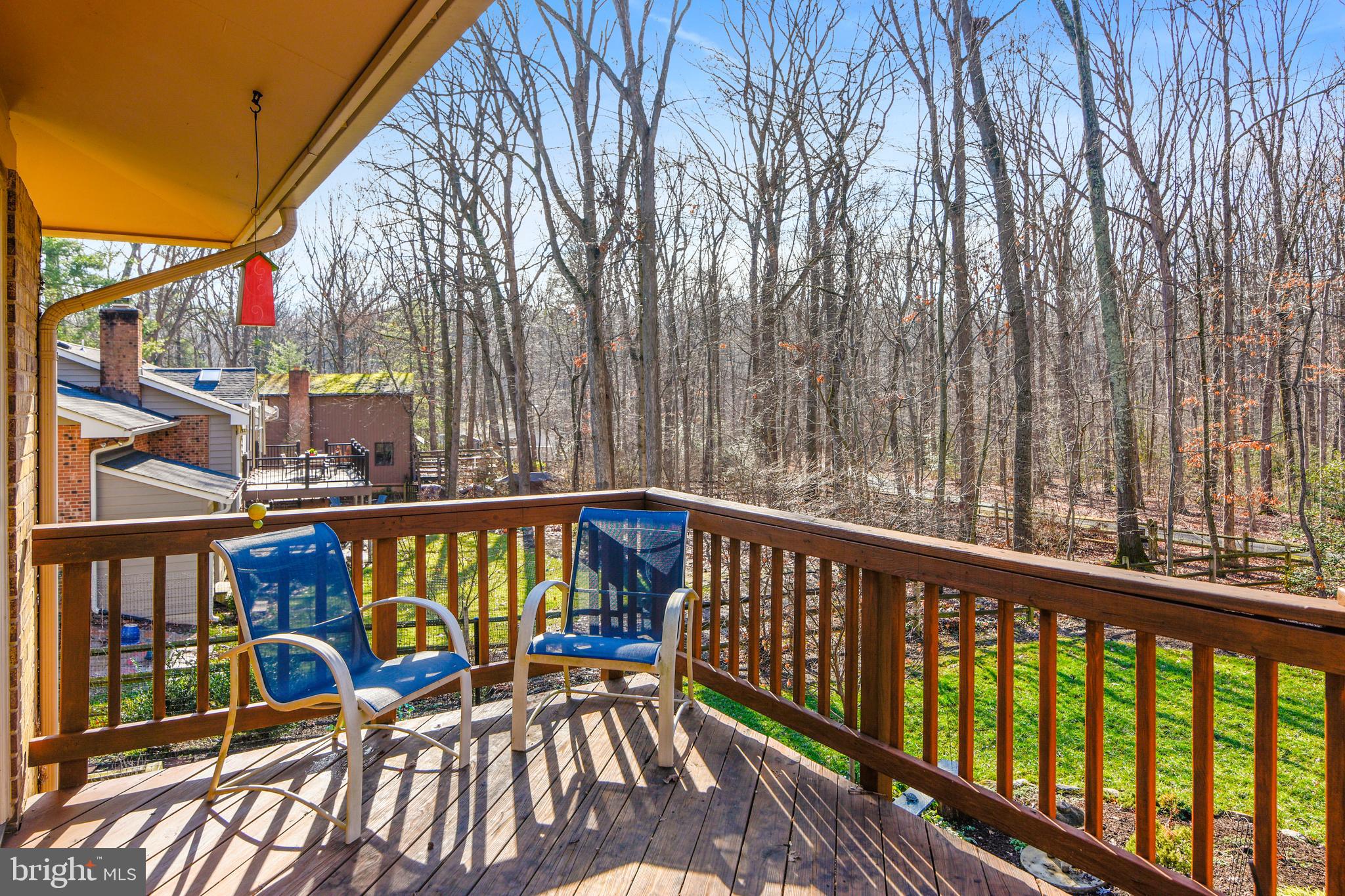 2420 Silver Fox Lane Reston, VA 20191 - Photo 37 of 79 Upper deck off master suite