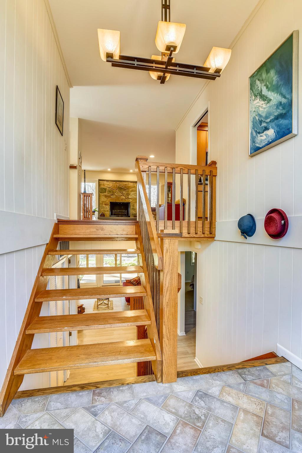 2420 Silver Fox Lane Reston, VA 20191 - Photo 5 of 79 Framed basket weave design in tile floor.