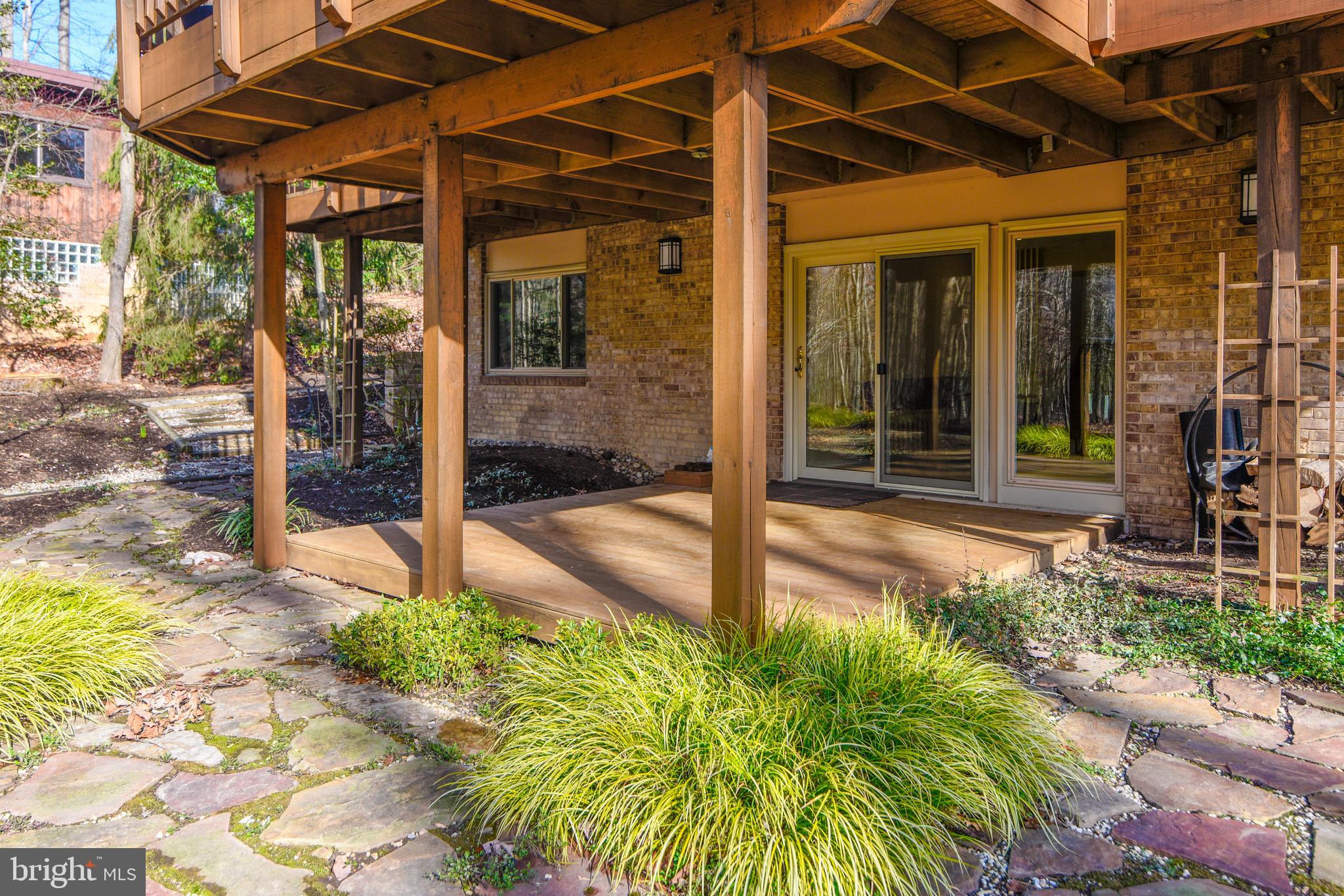 2420 Silver Fox Lane Reston, VA 20191 - Photo 64 of 79 LL rear deck is wired for light & fan