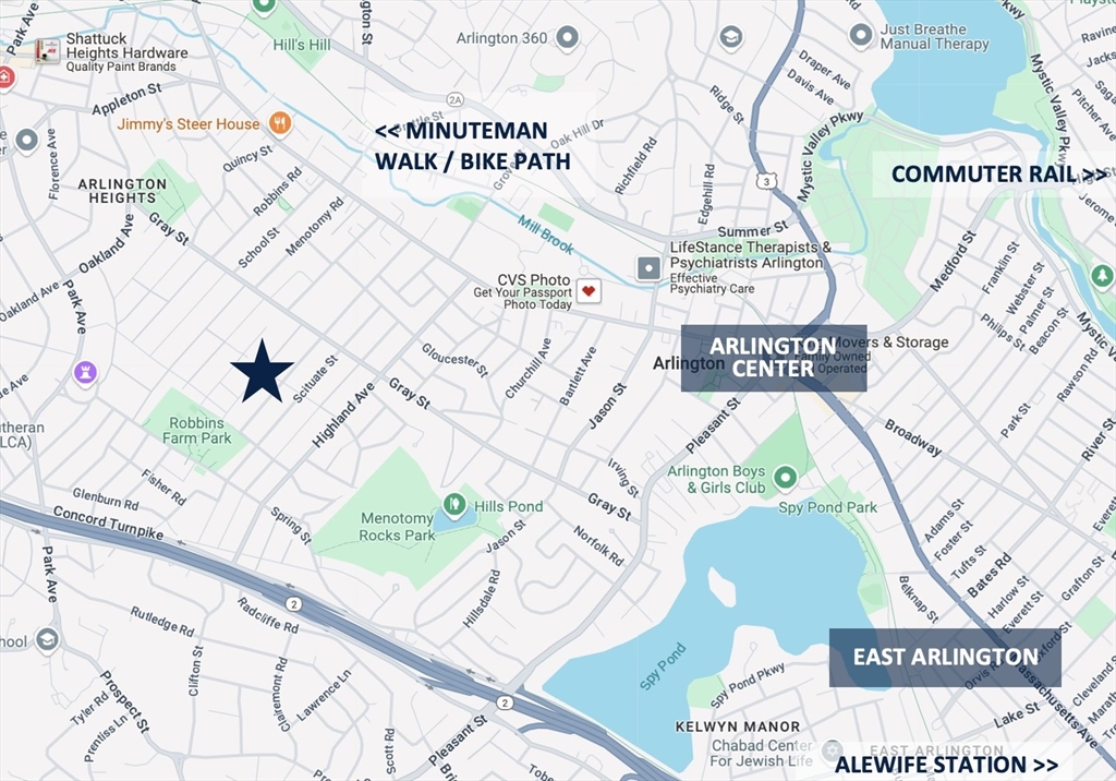 55 Coolidge Road Arlington, MA 02476 - Photo 40 of 42 a picture of a book in a bed