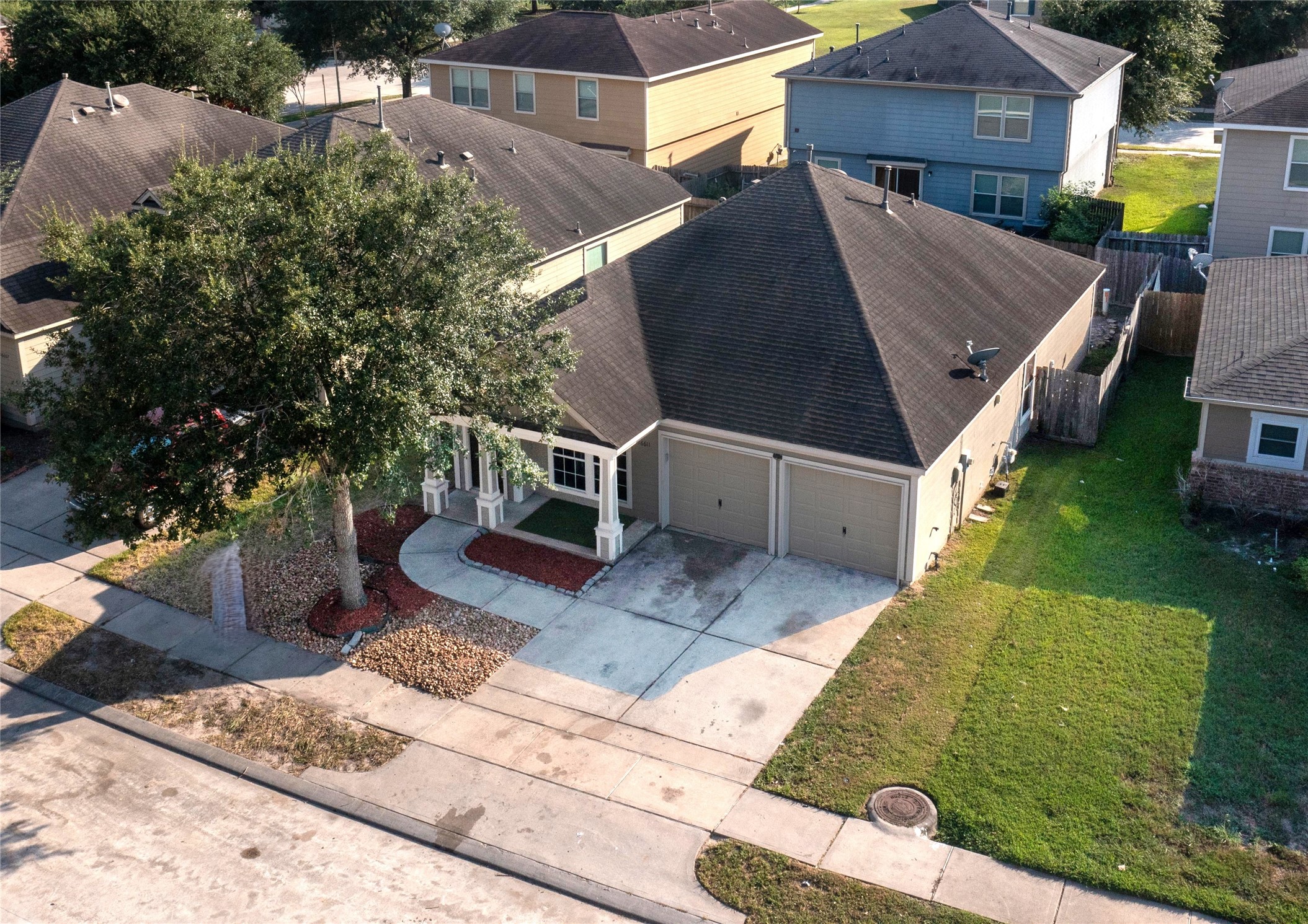 16611 Cheshire Grove Lane Houston, TX 77090 - Photo 3 of 40 an aerial view of a house