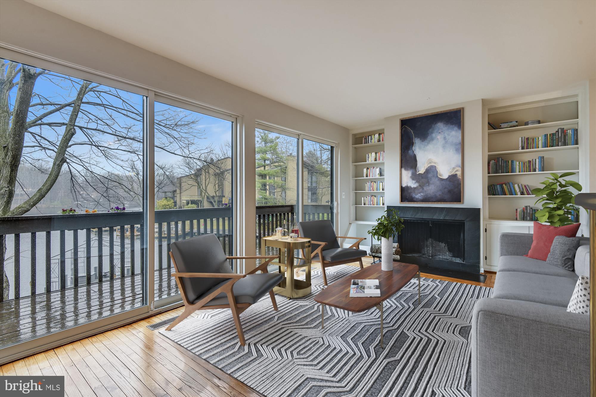 11328 Dockside Circle Reston, VA 20191 - Photo 1 of 44 Floor-to-ceiling & wall-to-wall lakefront views