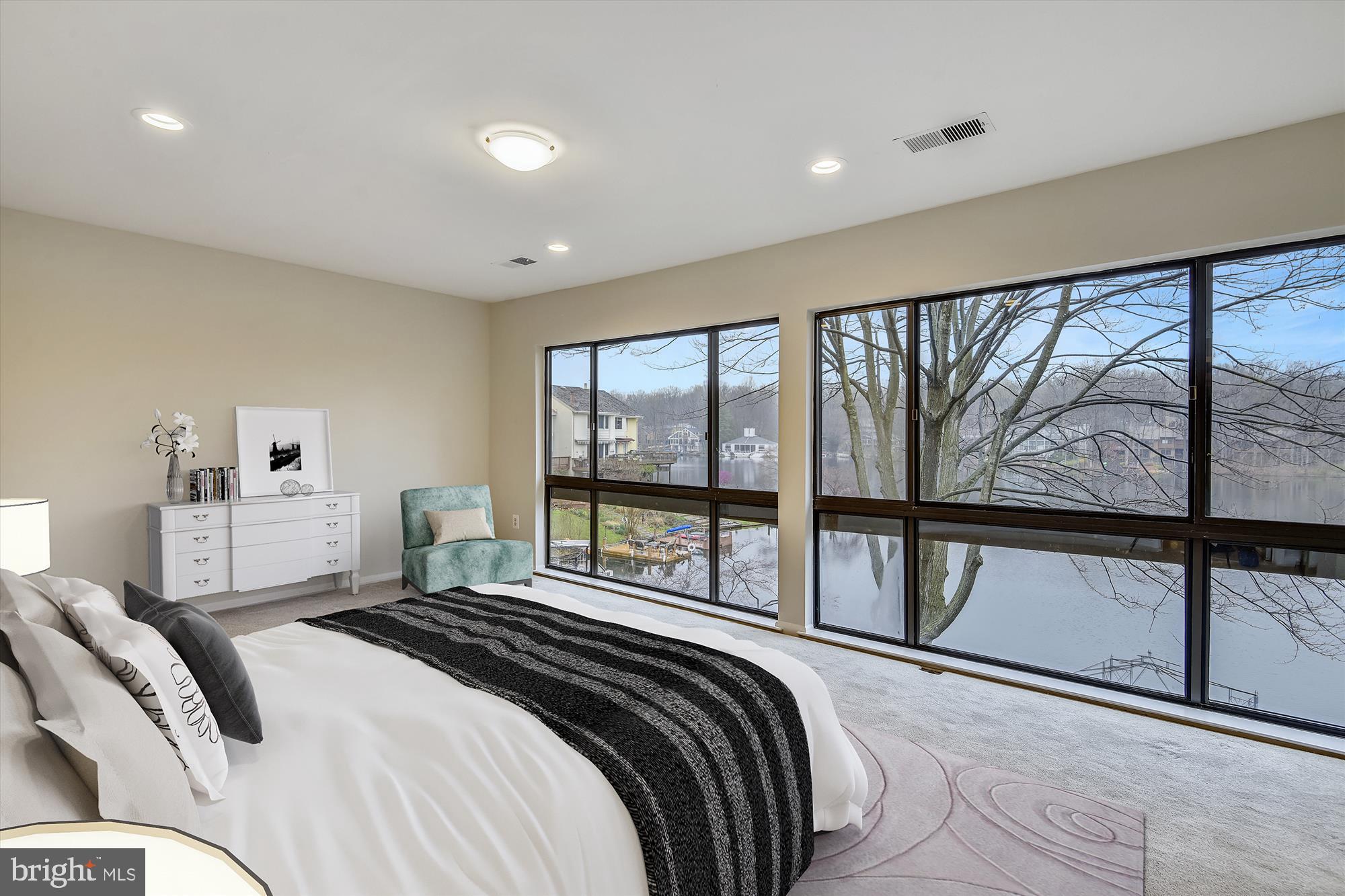 11328 Dockside Circle Reston, VA 20191 - Photo 20 of 44 Master stretches the full width of the home.