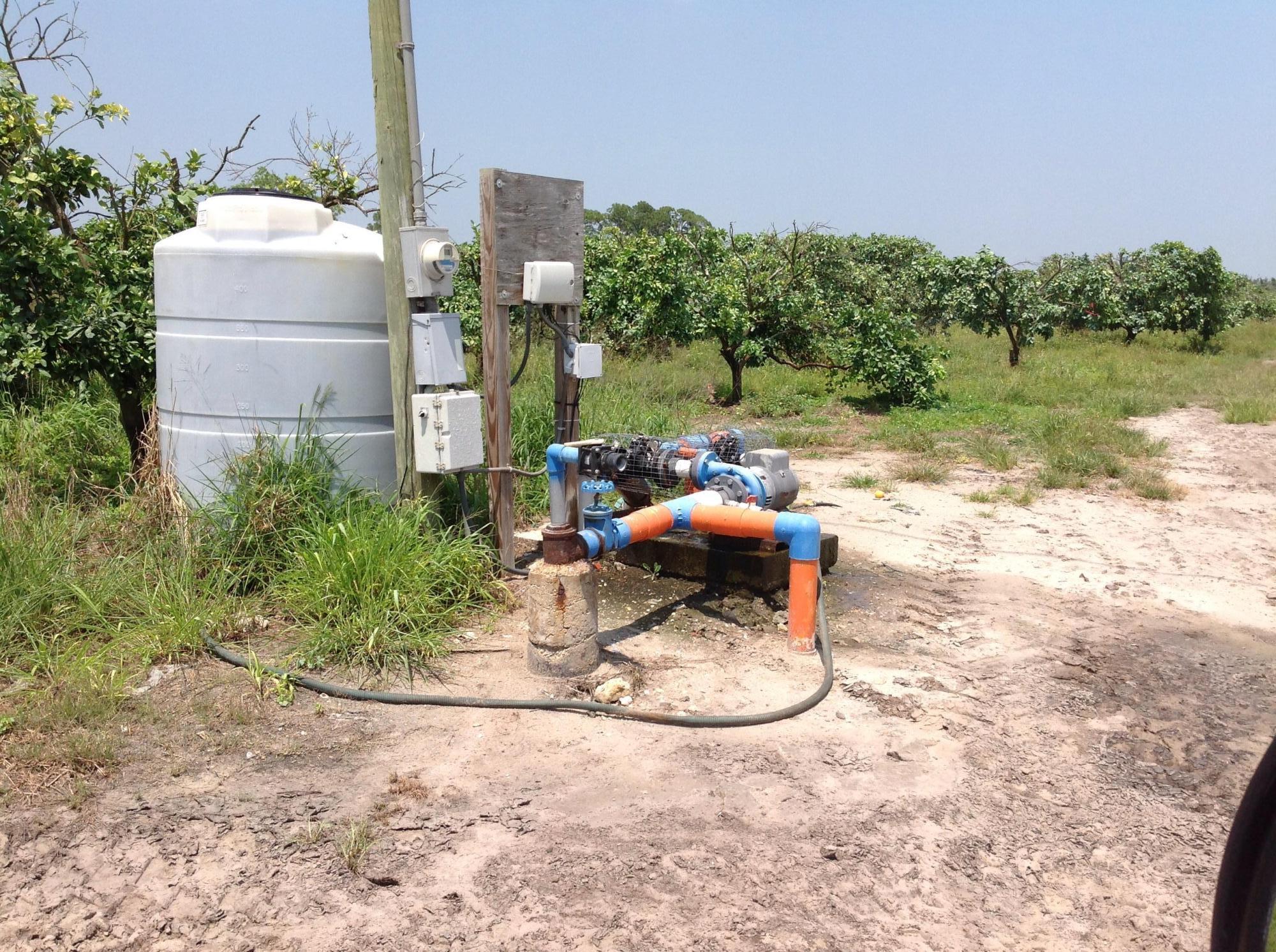 8560 Immokolee Road Fort Pierce, FL 34951 - Photo 6 of 10 Irrigation pump