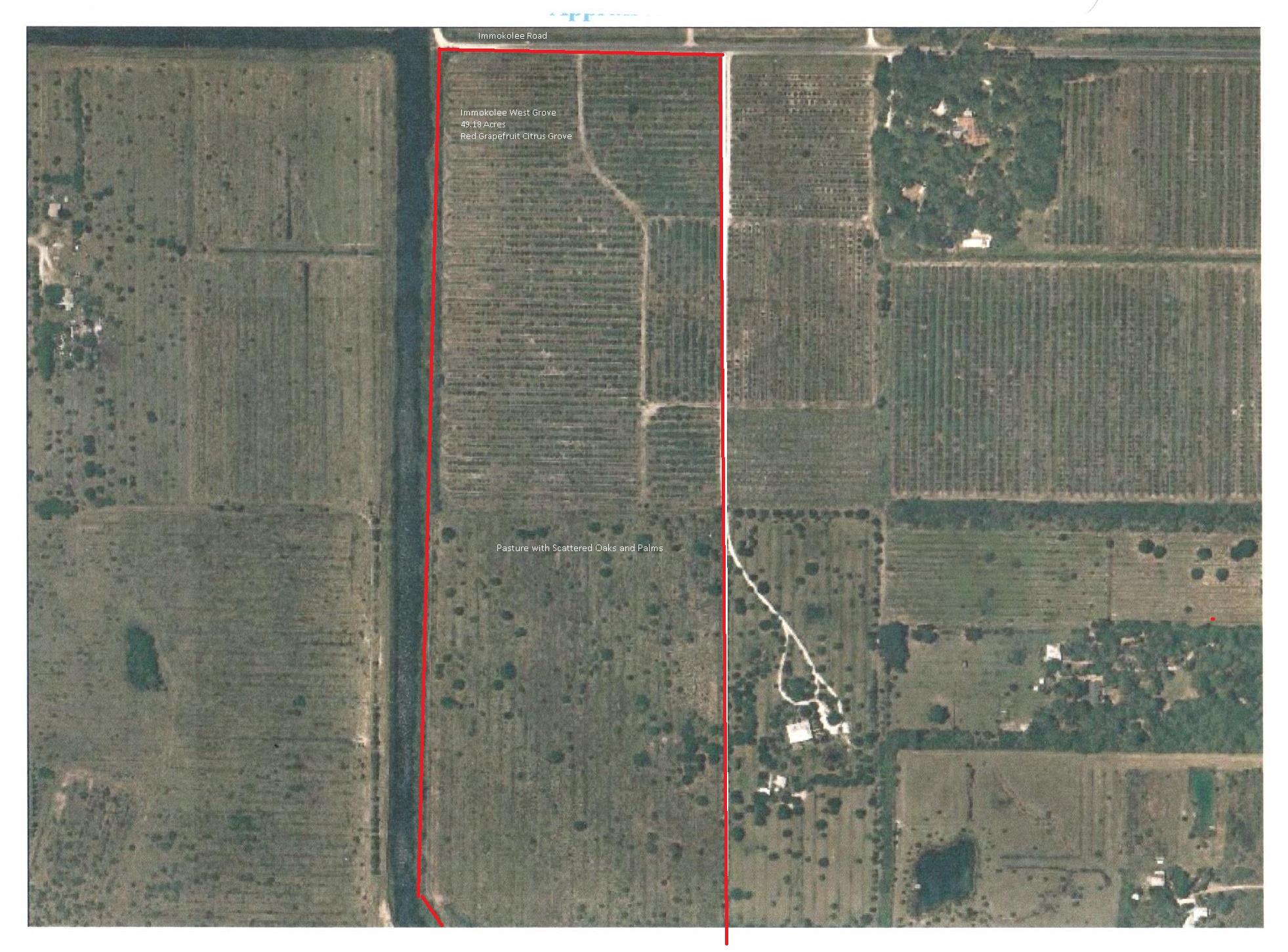 8560 Immokolee Road Fort Pierce, FL 34951 - Photo 10 of 10 Immokolee_Grove_Aerial