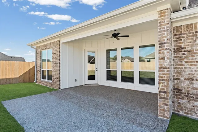 a view of a big room with a balcony