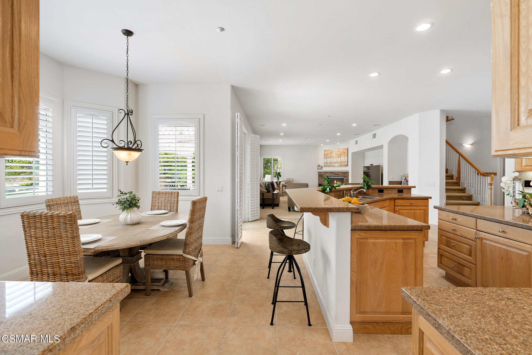 11225 Watson Drive Moorpark, CA 93021 - Photo 22 of 89 a view of a dining room with furniture