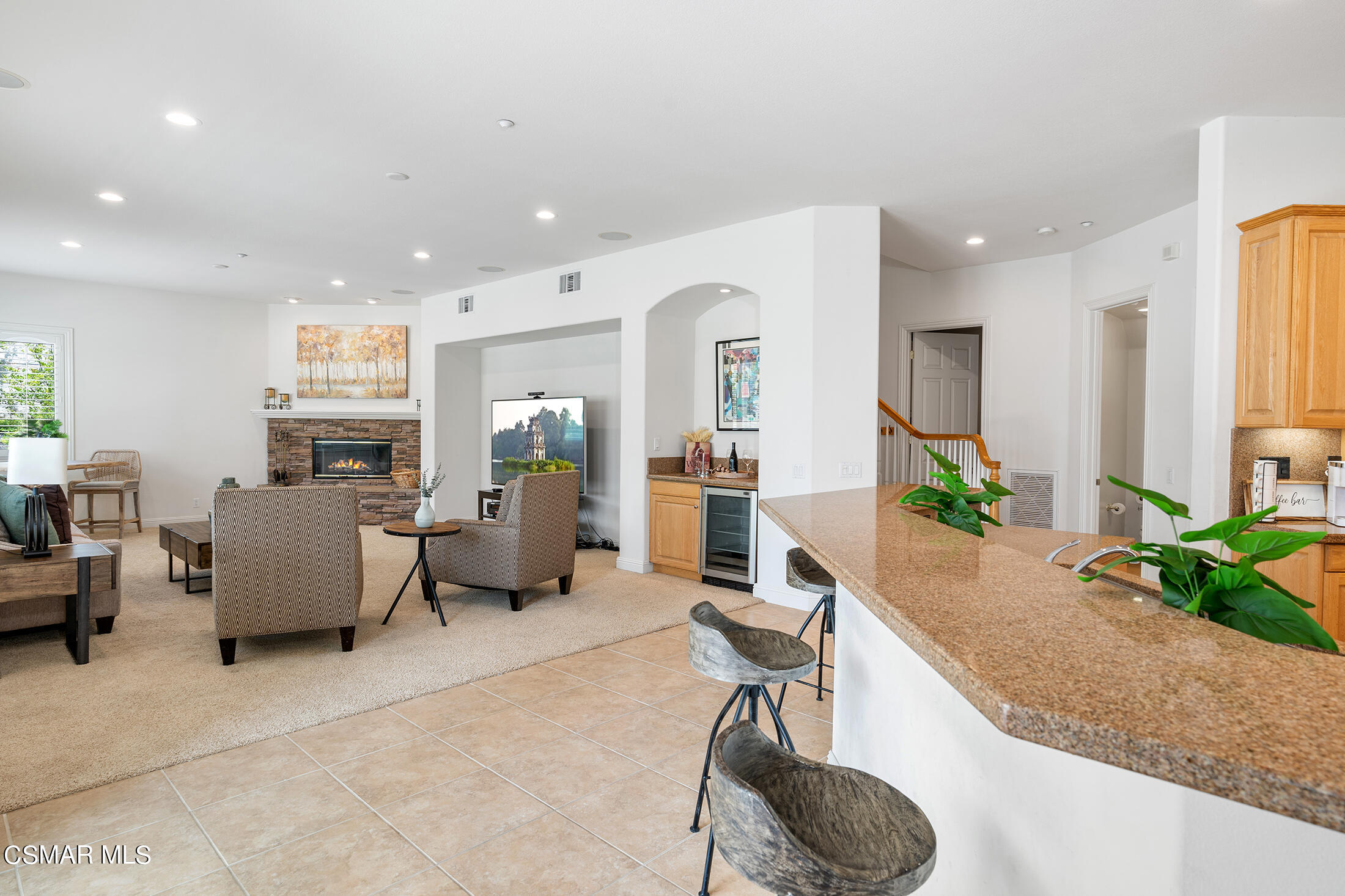 11225 Watson Drive Moorpark, CA 93021 - Photo 30 of 89 a living room with furniture and a flat screen tv
