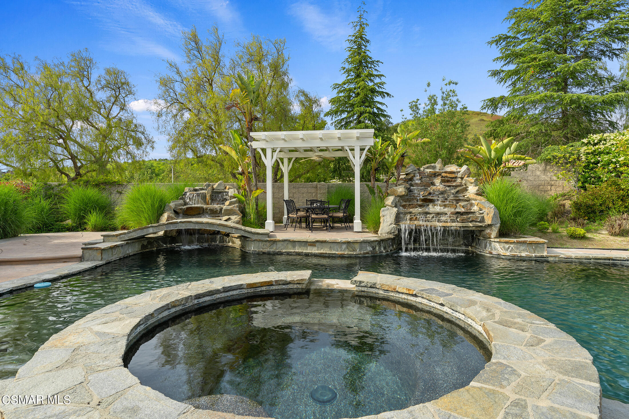 11225 Watson Drive Moorpark, CA 93021 - Photo 71 of 89 a view of a swimming pool with a patio