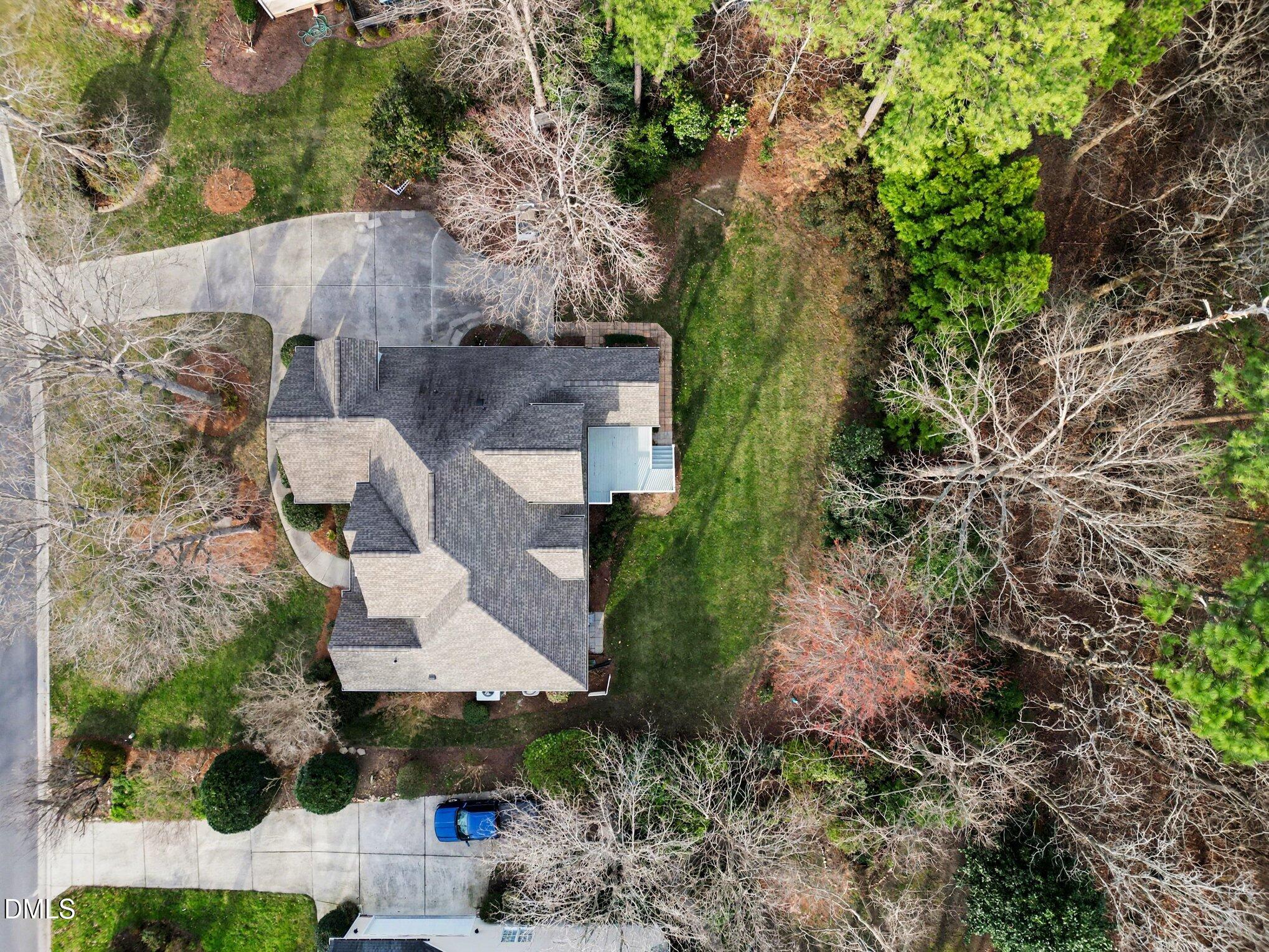 1108 Neuse Ridge Drive Clayton, NC 27527 - Photo 50 of 52 an aerial view of residential houses with outdoor space