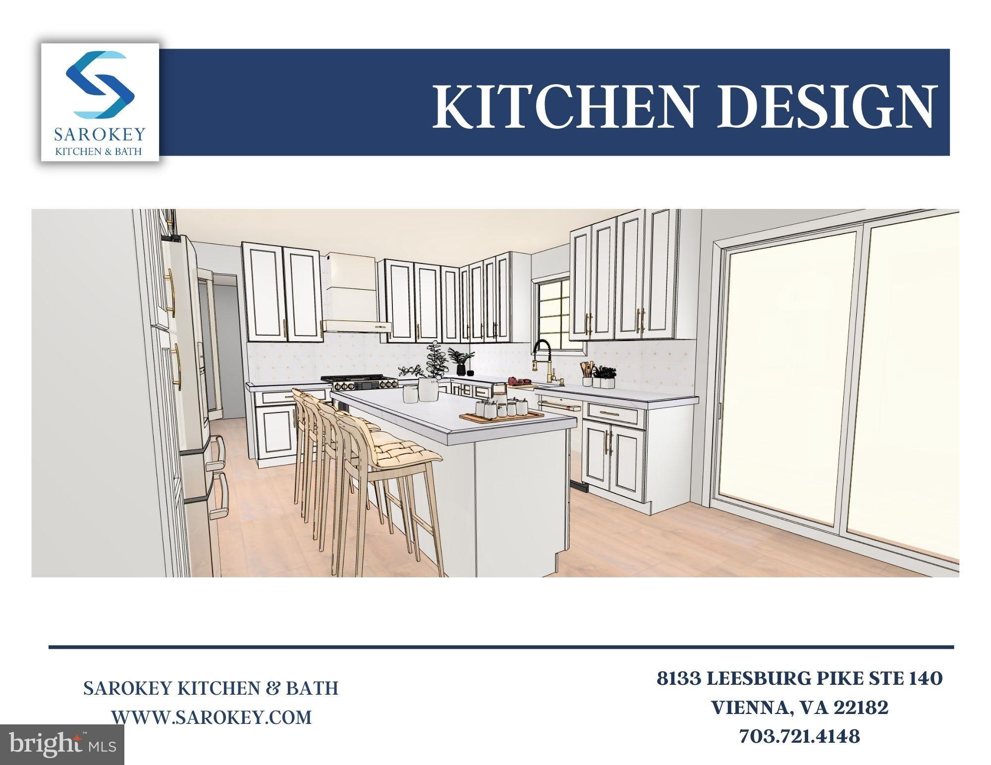 1529 Kingstream Circle Herndon, VA 20170 - Photo 19 of 74 Potential kitchen design