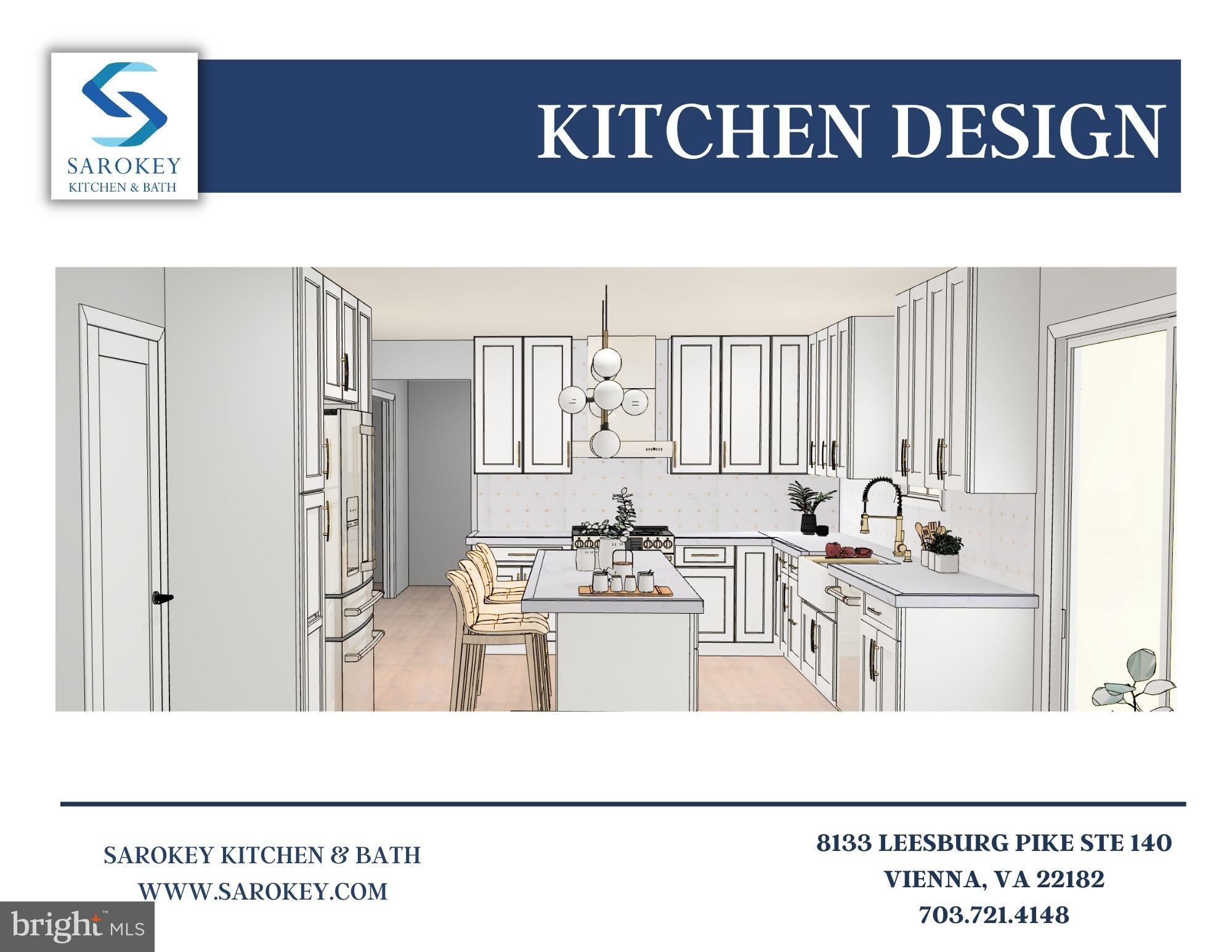 1529 Kingstream Circle Herndon, VA 20170 - Photo 20 of 74 Potential kitchen design