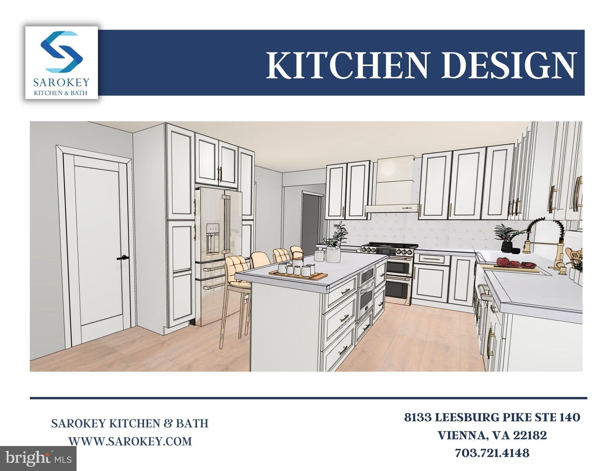 1529 Kingstream Circle Herndon, VA 20170 - Photo 22 of 74 Potential kitchen design