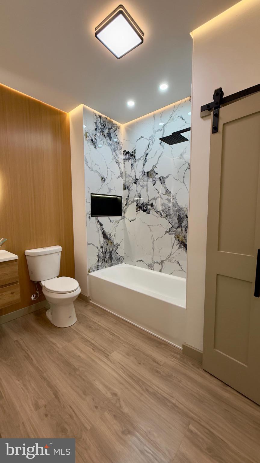 1011 Elnore Avenue Temple, PA 19560 - Photo 42 of 61 a bathroom with a toilet and a shower