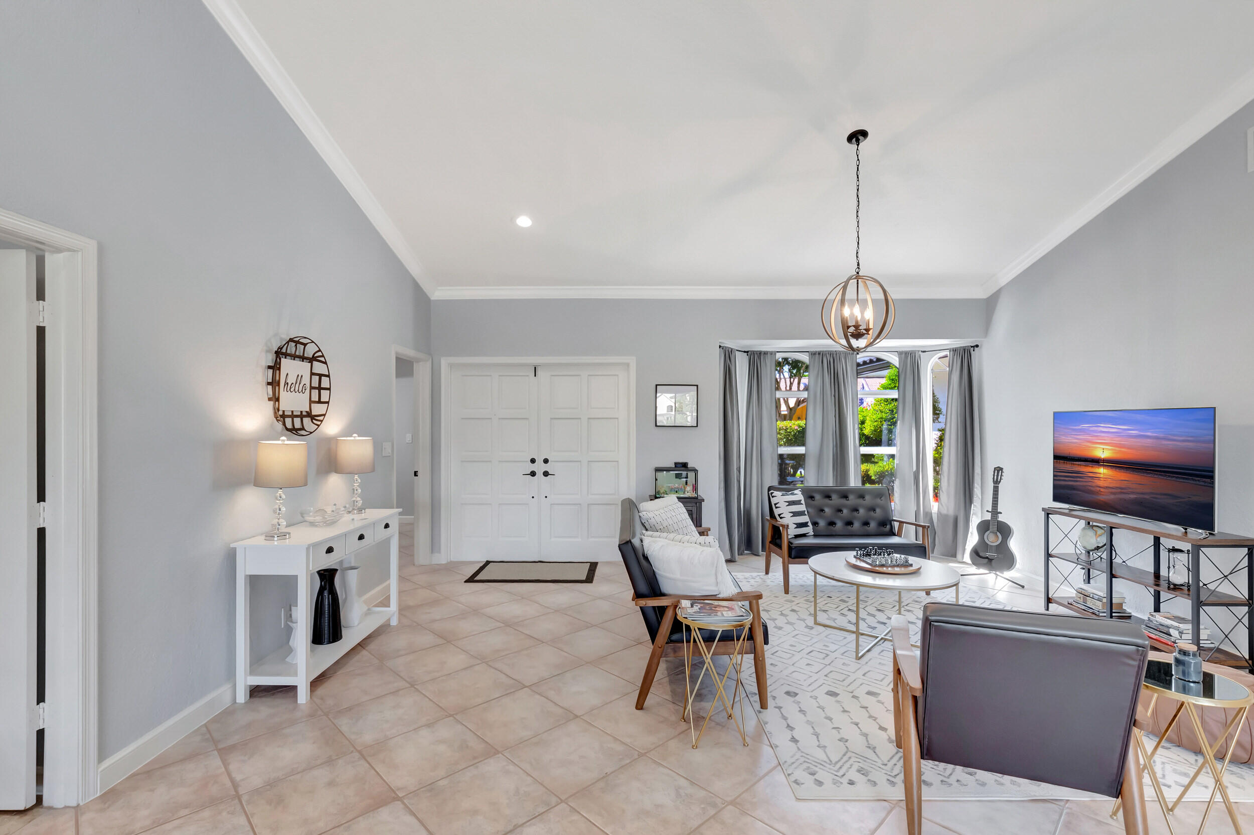 2677 Northwest 46th Street Boca Raton, FL 33434 - Photo 4 of 52 ENTRY INTO LIVING ROOM