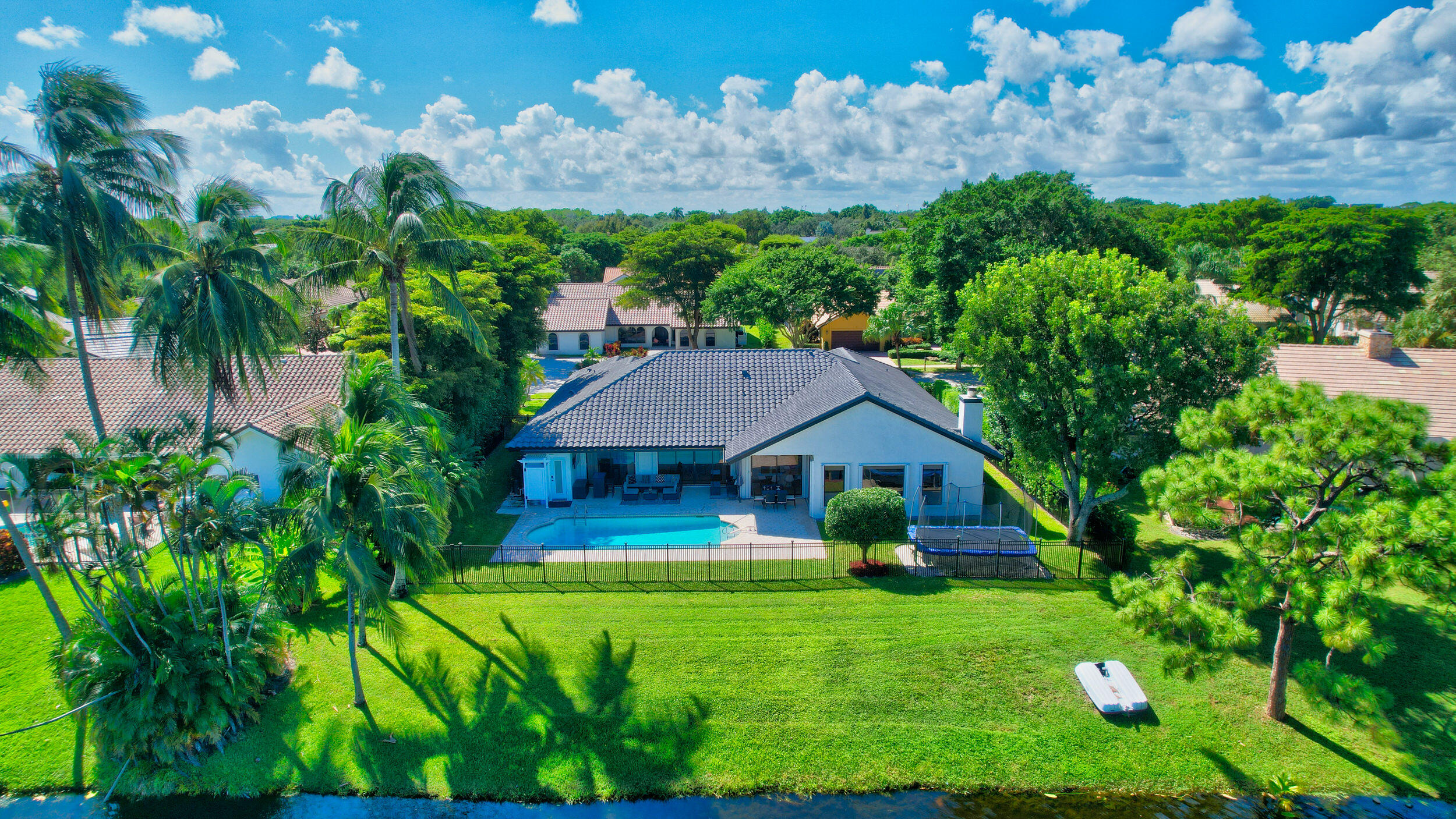 2677 Northwest 46th Street Boca Raton, FL 33434 - Photo 48 of 52 BACKYARD AERIAL VIEW