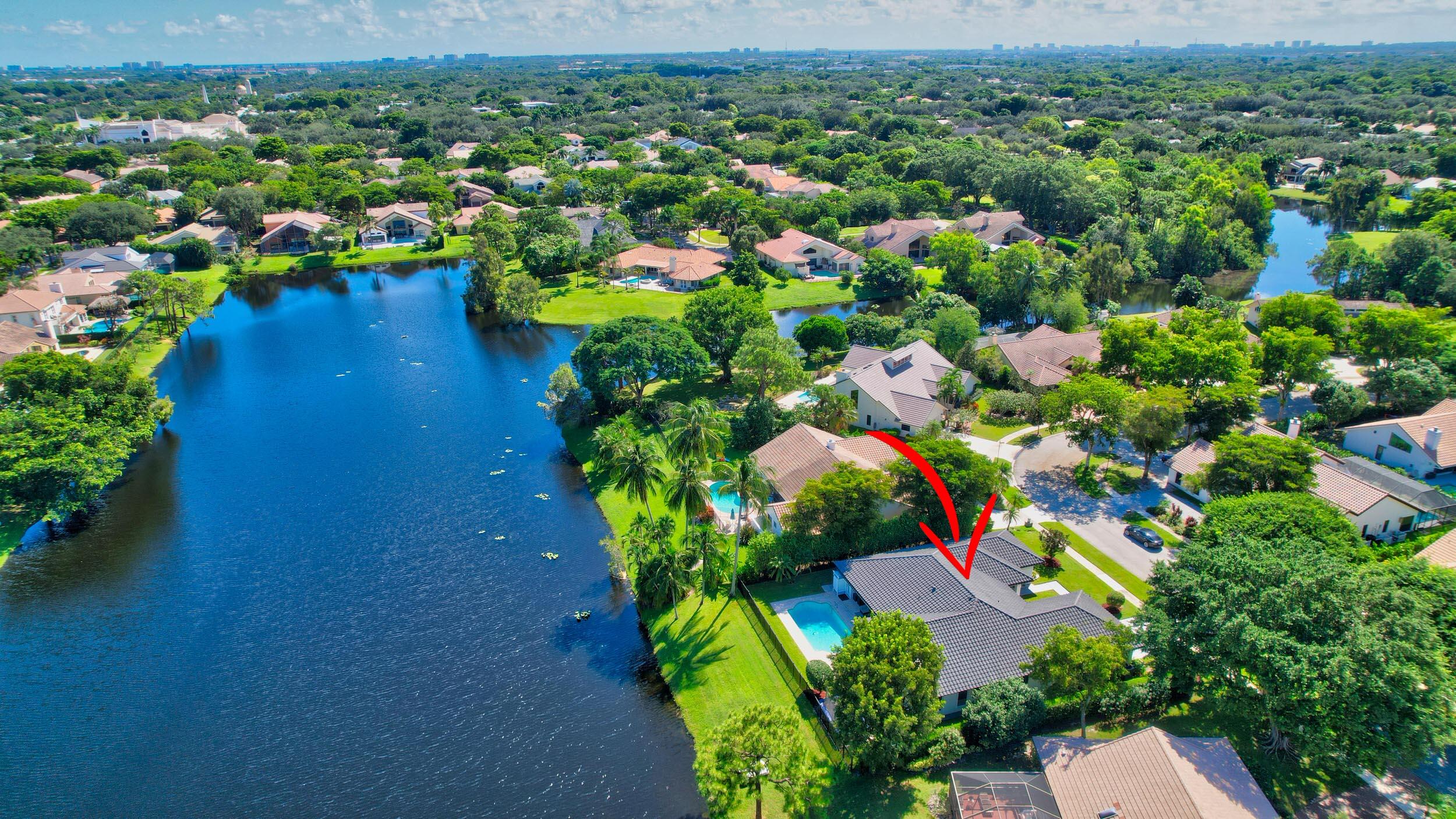 2677 Northwest 46th Street Boca Raton, FL 33434 - Photo 51 of 52 AERIAL VIEW OF PROPERTY...