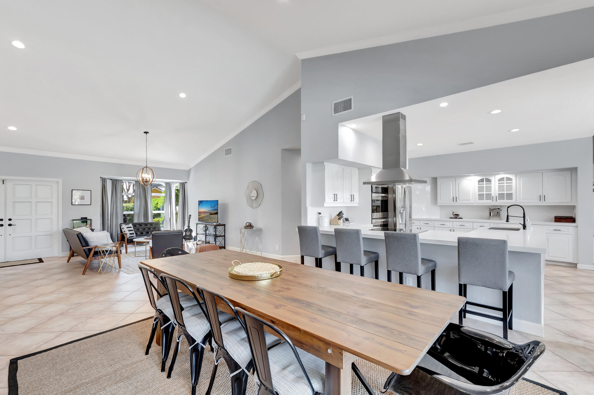 2677 Northwest 46th Street Boca Raton, FL 33434 - Photo 9 of 52 DINING AREA INTO KITCHEN
