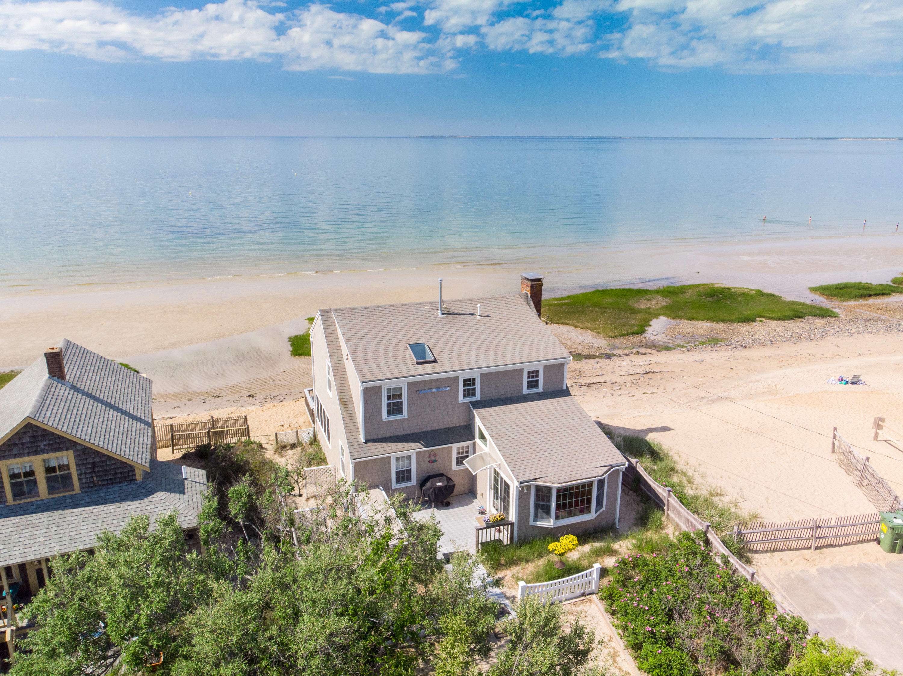 51 Captain Dunbar Road Brewster, MA 02631 - Photo 35 of 36 an aerial view of a house with a swimming pool
