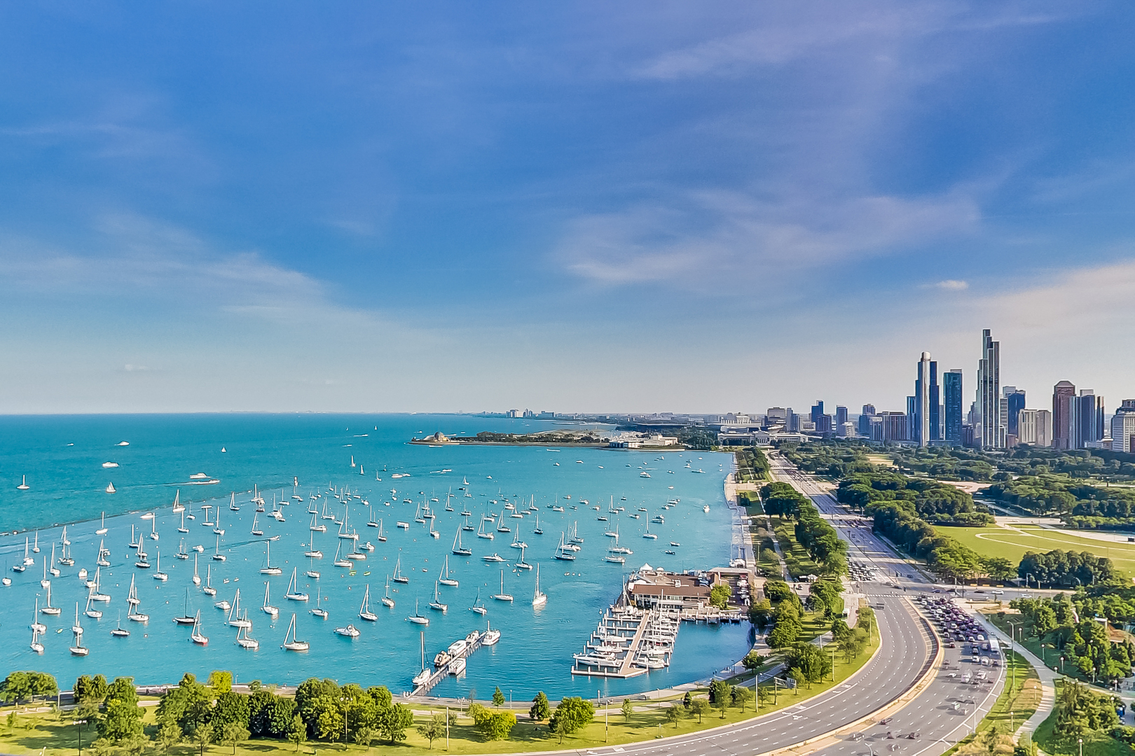 400 East Randolph Street, Unit 1915 Chicago, IL 60601 - Photo 4 of 25 a view of a swimming pool with a lake view