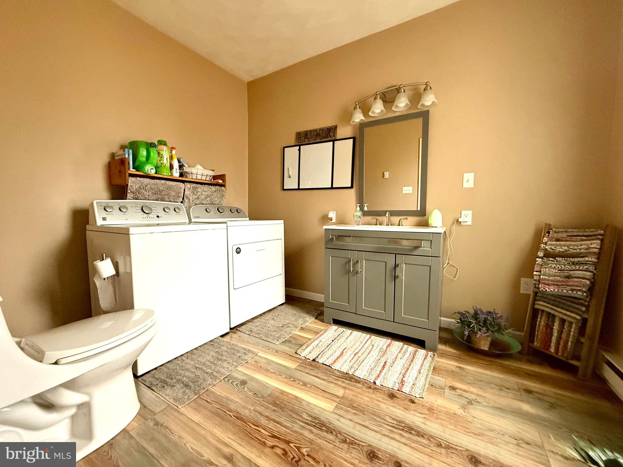 2837 Zion Road Bellefonte, PA 16823 - Photo 7 of 34 a room with a washing machine and sink