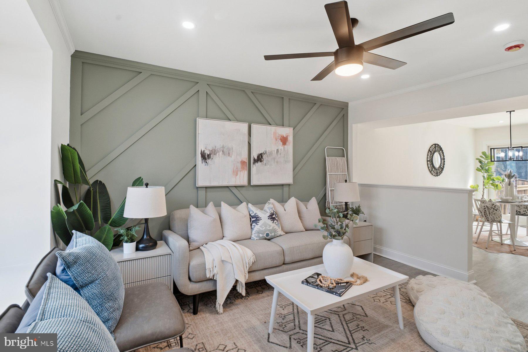 7 Prestwick Square Baltimore, MD 21228 - Photo 10 of 28 a living room with furniture and a wooden floor